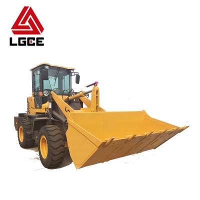 LGCE Small Mini Wheeled/Track Skid Steer Dumper Loader, Backhoe, Front End Tractor Wheel Loader